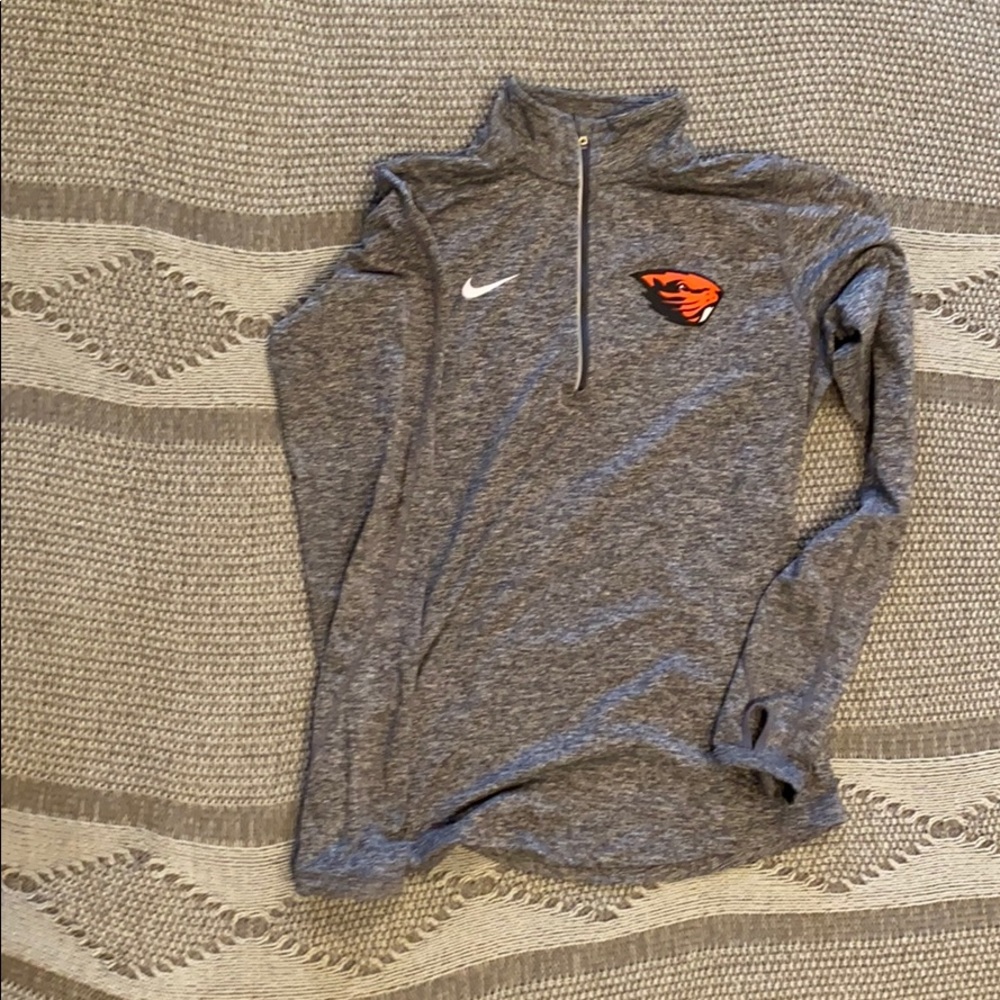 Oregon State Beavers Nike Dri Fit Half Zip